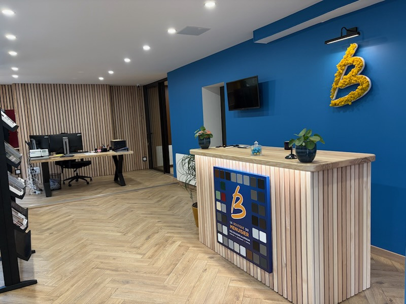 Showroom de La Boutique du Menuisier Nogentaise à Nogent-sur-Seine
